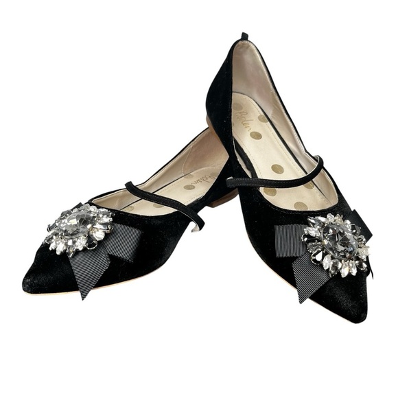 Shoes - Boden Jeweled MaryJane Ballet Flats